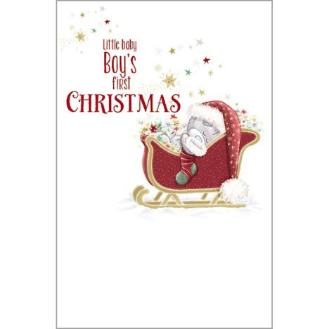 Baby Boy's 1st Christmas Tiny Tatty Teddy Me to You Bear Christmas Card £1.89